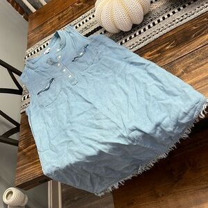 Splendid brand denim dress size medium! Super cute!